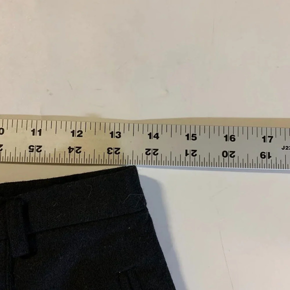 Donna‎ & Gabby Karan Women's 100% Wool Straight Leg Dress Trousers Size 10 - Picture 9 of 11